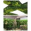 25*25cm Simulation Turf Sheet Green Fake Green Grass Mat Garden Grass Wall  Home Decoration