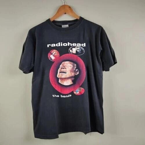 Radiohead The Bends Черная хлопковая футболка с коротким рукавом Унисекс S5XL Унисекс футболка