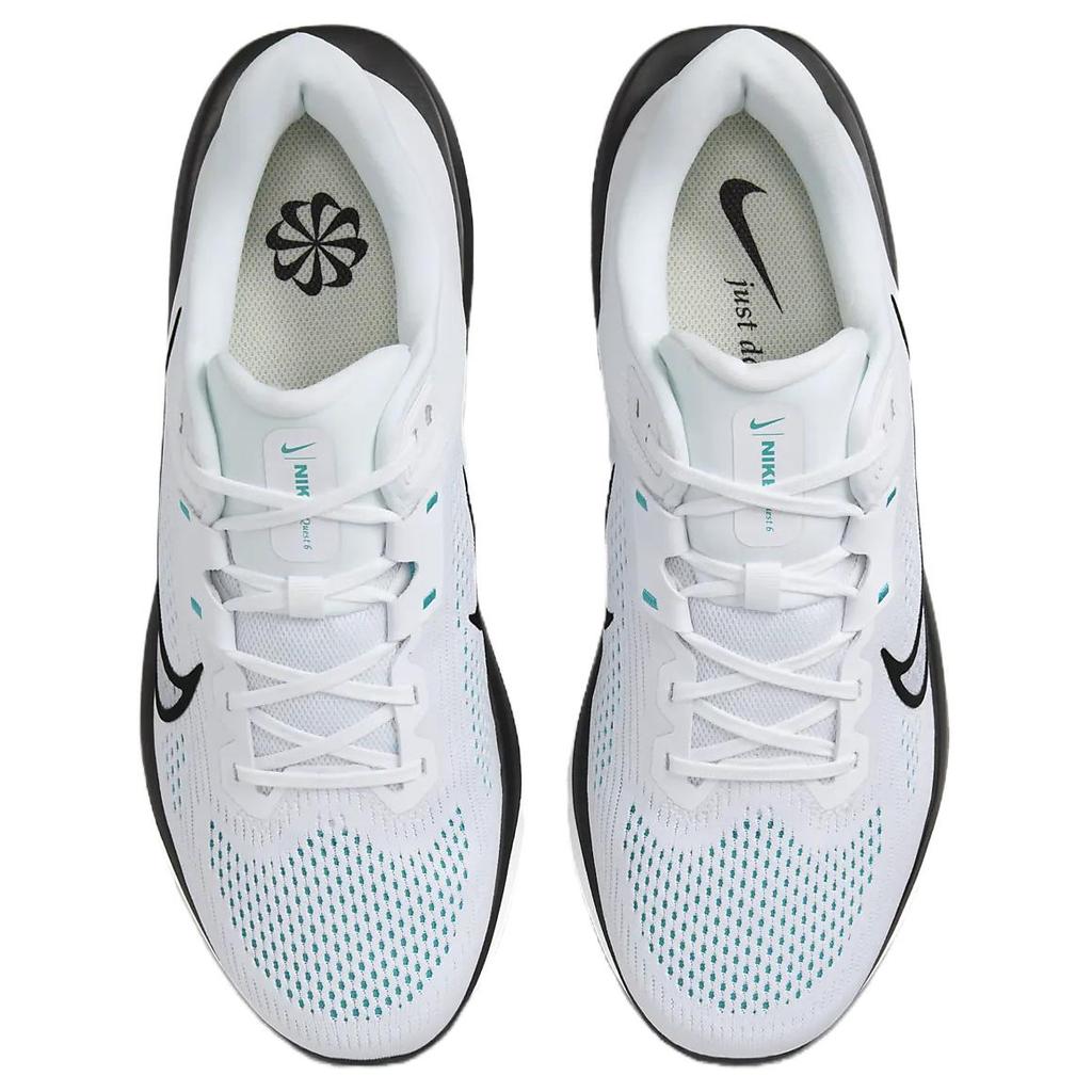Nike Quest 6 White Dusty Cactus Black Men Sneakers FD6033-105