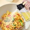 470ML Oil Dispenser Spray Pour 2 In 1 Olive Bottle Sprayer for Air Fryer Salad Frying Multi-Liquid Oil BPA-Free Glass Wide Mouth Oil Sprayer