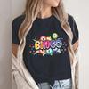 Bingo Night Print  Graphic Streetwear Fashion T-Shirts Harajuku Clothes Short Sleeve Summer Tee Casual Female Tops