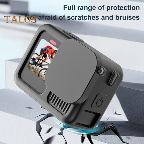 Защитный чехол, набор крышек объектива, ударопрочный, ударопрочный, простая установка, силиконовый защитный чехол для GoPro HERO13