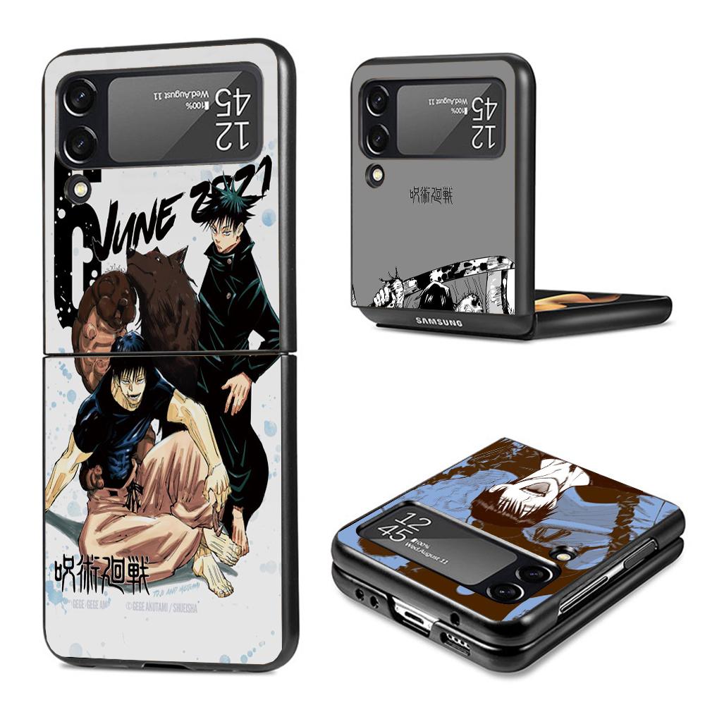 Чехол для телефона JusuKaisen Фушигуро Тодзи для Samsung Galaxy Z Flip7 Flip6 5G Flip5 Flip4 Flip3 ZFlip 7 6 3 4 5 Ударопрочная задняя крышка