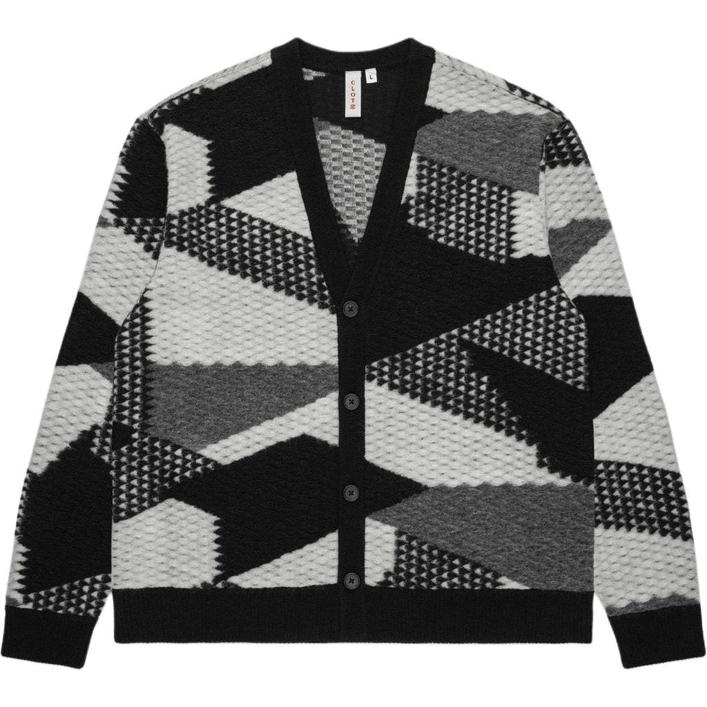 CLOT Life Is A Game Series FW24 Knitwear Unisex Black CLKN24F70001BK