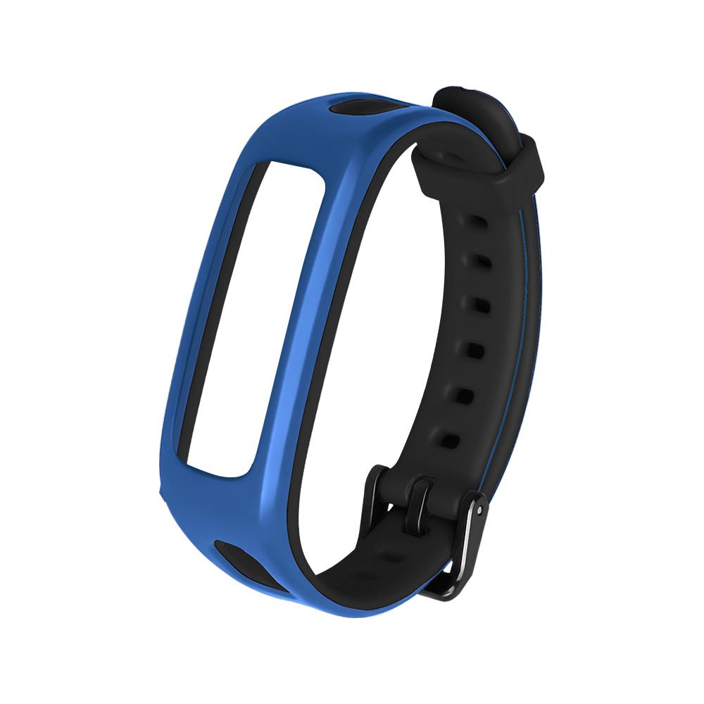 Dual Color Bracelet Colorful Soft Silicone Strap Watch Band Wrist Watchband Wristband