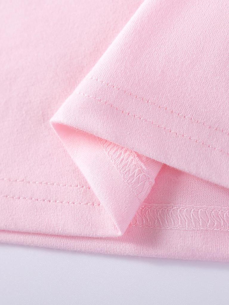 Милая летняя футболка с кроликом Little Maven - Топ с коротким рукавом для детей (Европейский и американский стиль)