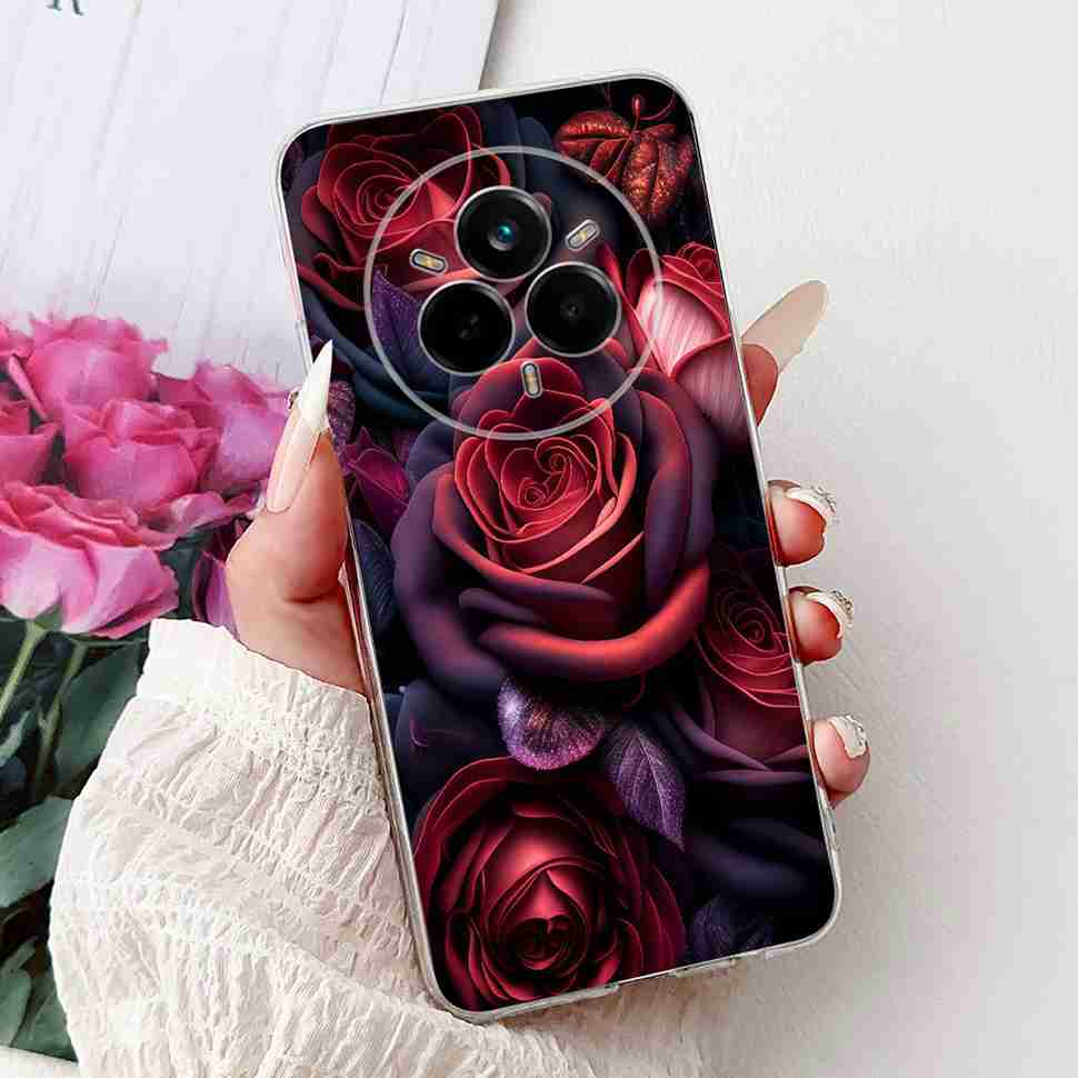 Чехол для Realme 14 Pro 5G RMX5056 Новый модный стиль Мягкий силиконовый чехол из ТПУ для Realme 14Pro+ 14Pro Plus 5G RMX5051 Защитный корпус-бампер