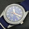 REFURBISHED CITIZEN AUTOMATIC 8200 JAPAN MENS DAY&DATE BLUE DIAL WATCH a432565-2 R112-a432565