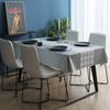Forhomelife Vinyl Tablecloth, Stylish PVC, Water-Repellent, Nordic Style, Waterproof, Oil-Proof, Stain-Resistant, Durable, Heat-Resistant, Heavyweight