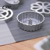 Restaurant Rosette Iron Maker with Handle Hollow Aluminum Alloy Timbale High Efficient Waffle Mold Kitchen Tools Set