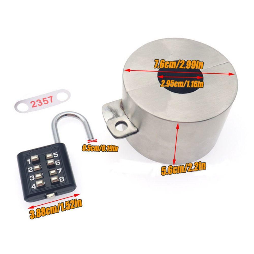 Stainless Steel Water Spigot Lock Anti-Theft Garden Hose Tap Lock Faucet Lock Cover  Hardware