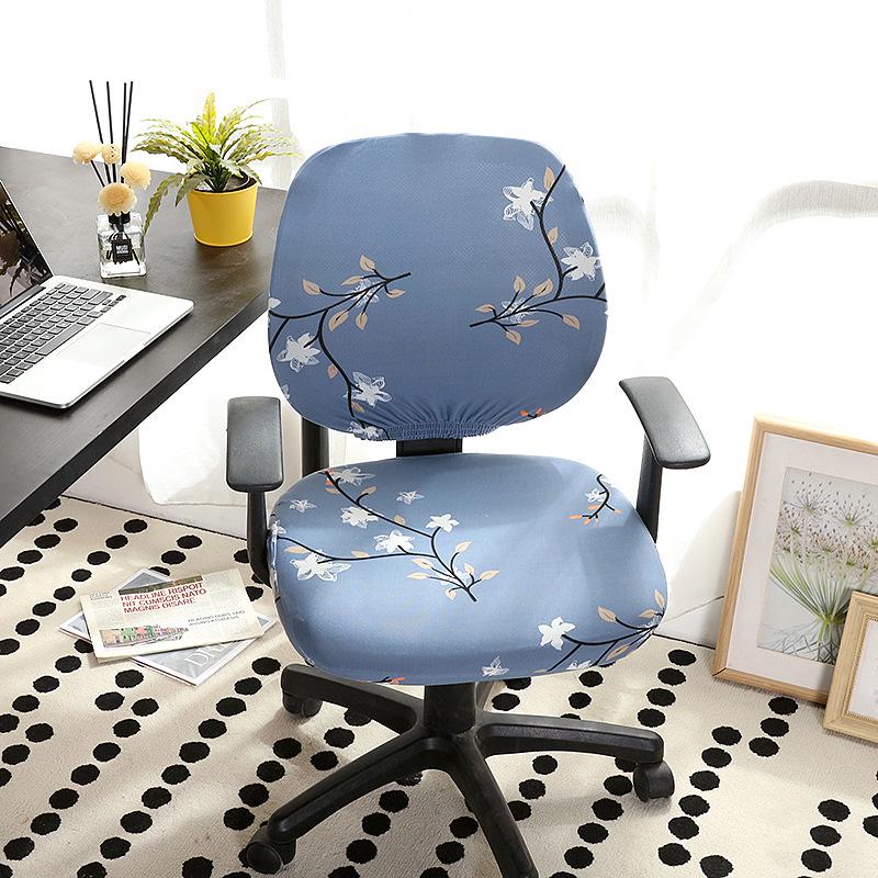 Universal Size Jacquard Dining Chair Cover Spandex Elastic Chair Slipcover Case Stretch Chair Cover for Office Home