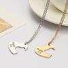 Fashion Best Friends Little Sis Stitching Necklaces Big Sister 3 Pieces / Set Good Sister Necklaces