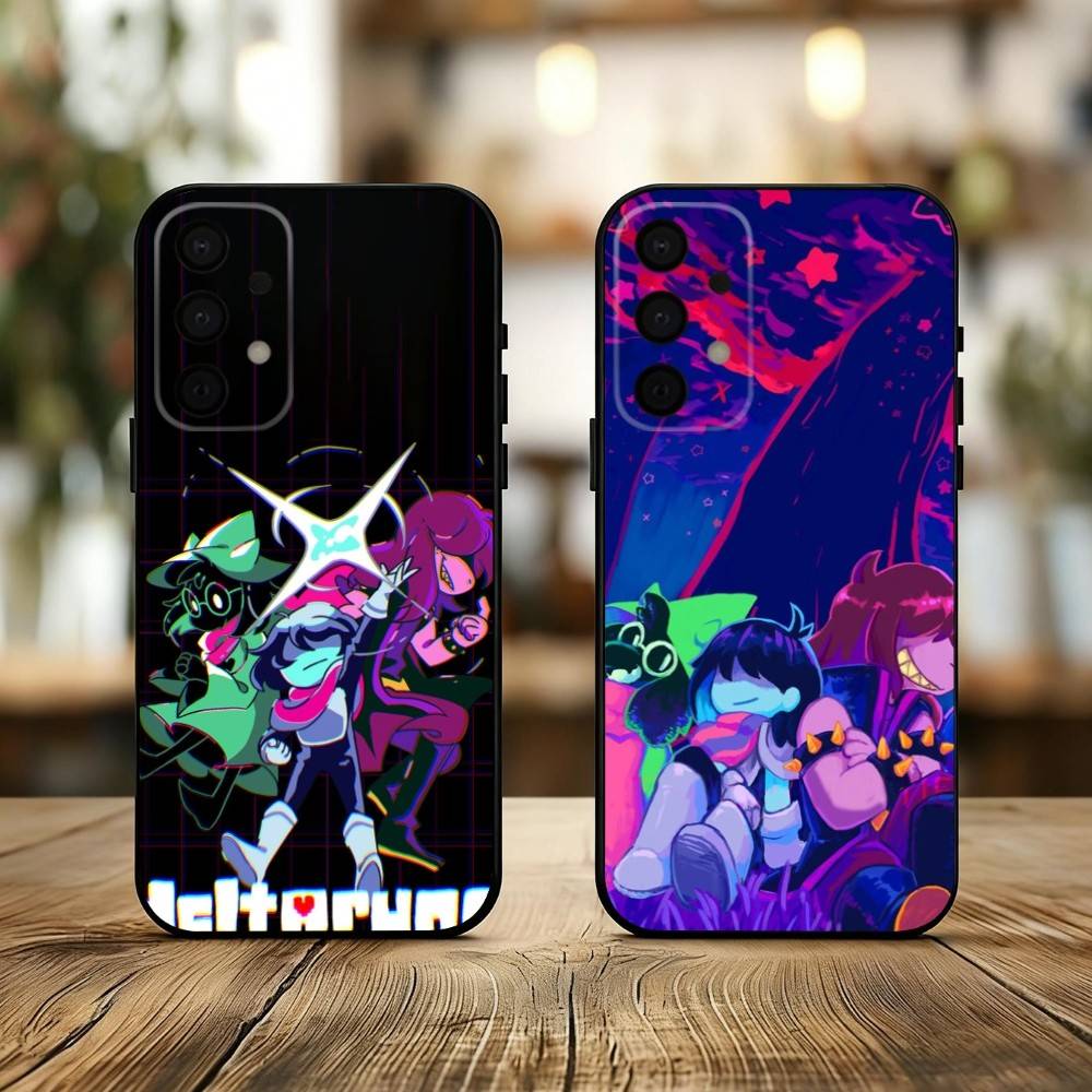 Чехол для телефона D-Deltarune-E для Samsung Galaxy A73, A72, A71, A70, A53, A52, A51, Мягкий силиконовый черный чехол