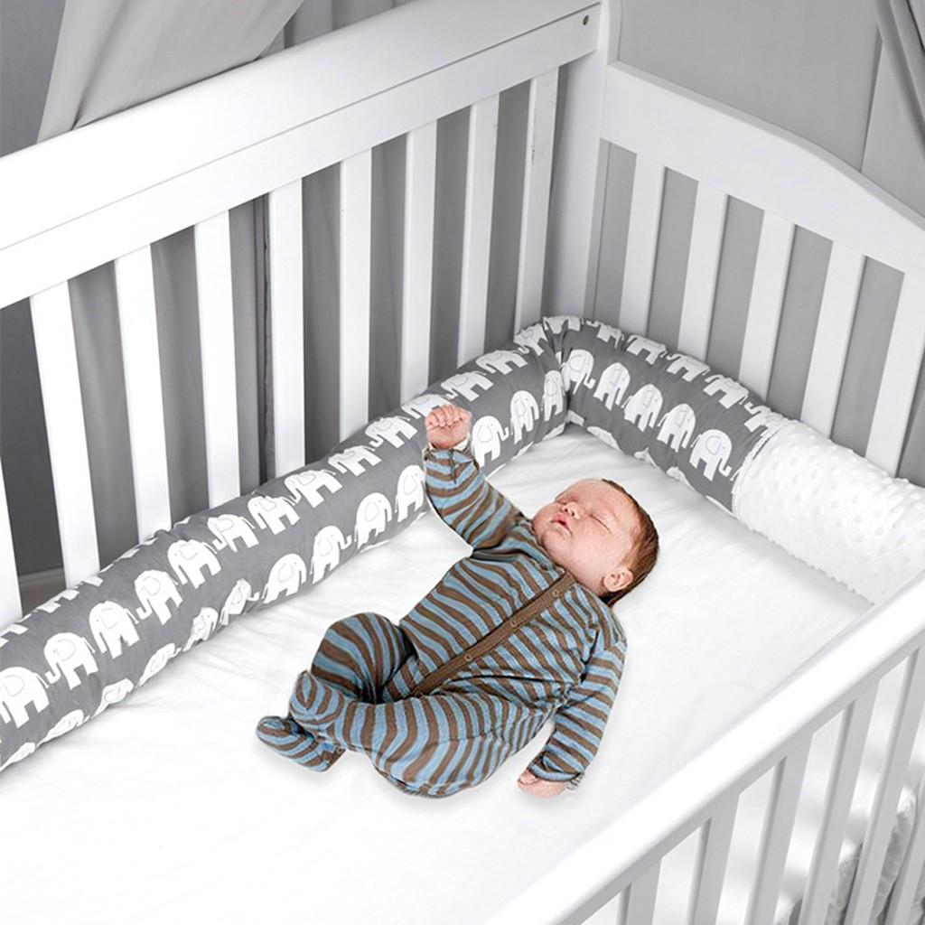 Bubble Fleece Elephant Cotton Universal Children's Crash-proof Crib Sleep Bumper