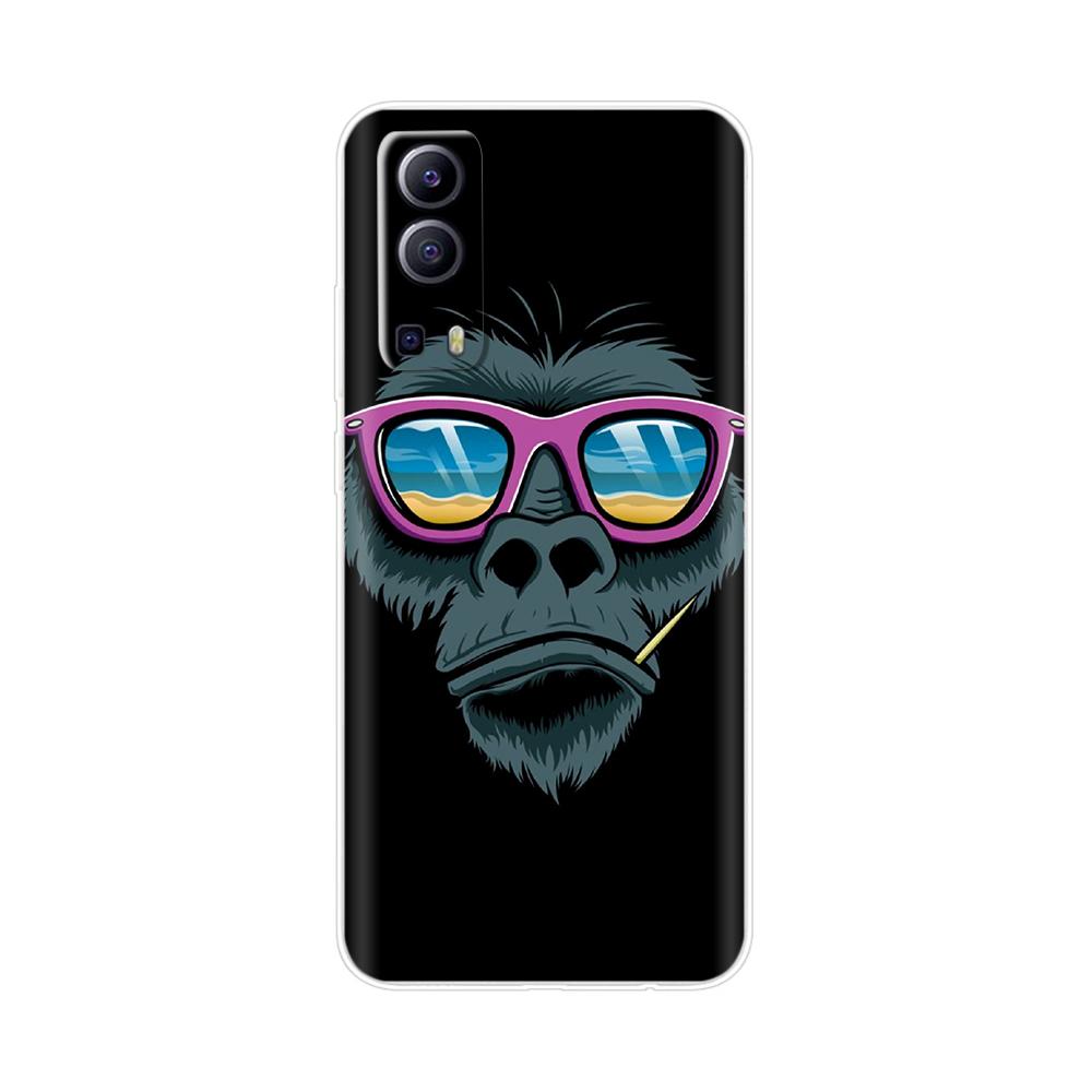 Для Vivo Y72 5G Чехол Силиконовый Мягкий Прозрачный ТПУ Чехол для Телефона Для Vivo Y52 5G vivoY72 Y 72 52 5G Чехол Funda Защитный Coque