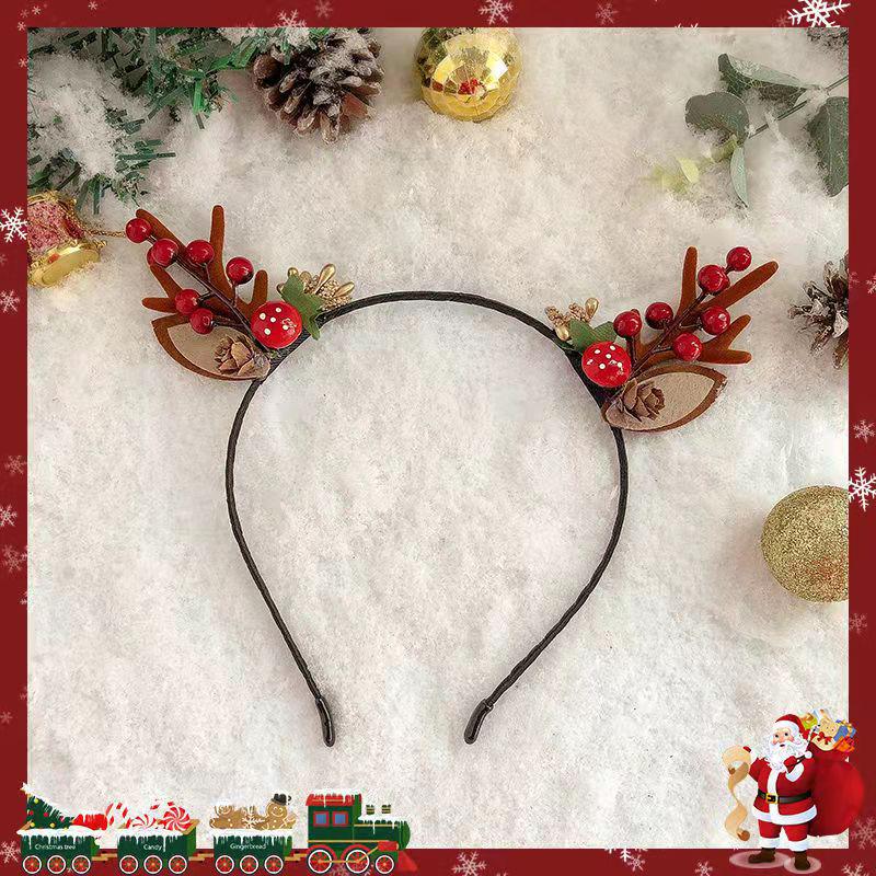 Заколка для волос с оленьими рогами в стиле Мори - Милый рождественский аксессуар для волос в сказочном стиле для женщин