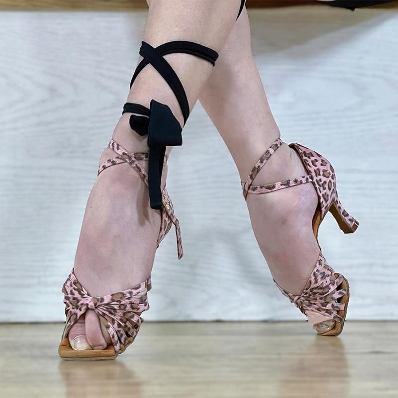 Туфли на высоком каблуке для взрослых женщин для латиноамериканских танцев, профессиональные, из овчины и бархата, современные бальные танцы, танго, сальса