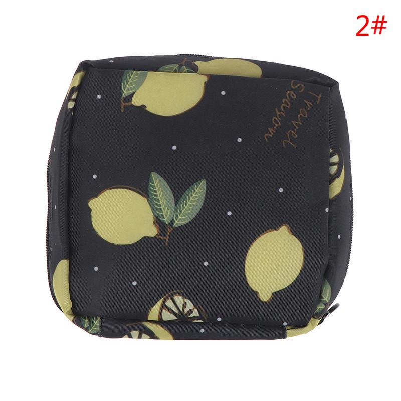Cute Sanitary Pad Tampon Storage Bag Portable Travel Bag Makeup Bag Earphone Bag