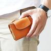 Key Case with Coin Purse Genuine Leather Coin Purse Integrated 6 Rows Tochigi Leather Smart Key Case Key Holder Brand Made In Japan Leather Day