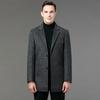 High-end Wool Suit for Young and Middle-aged People, Down-lined Woolen Coat, Men's Double-sided Cashmere Coat, Winter Dad Coat