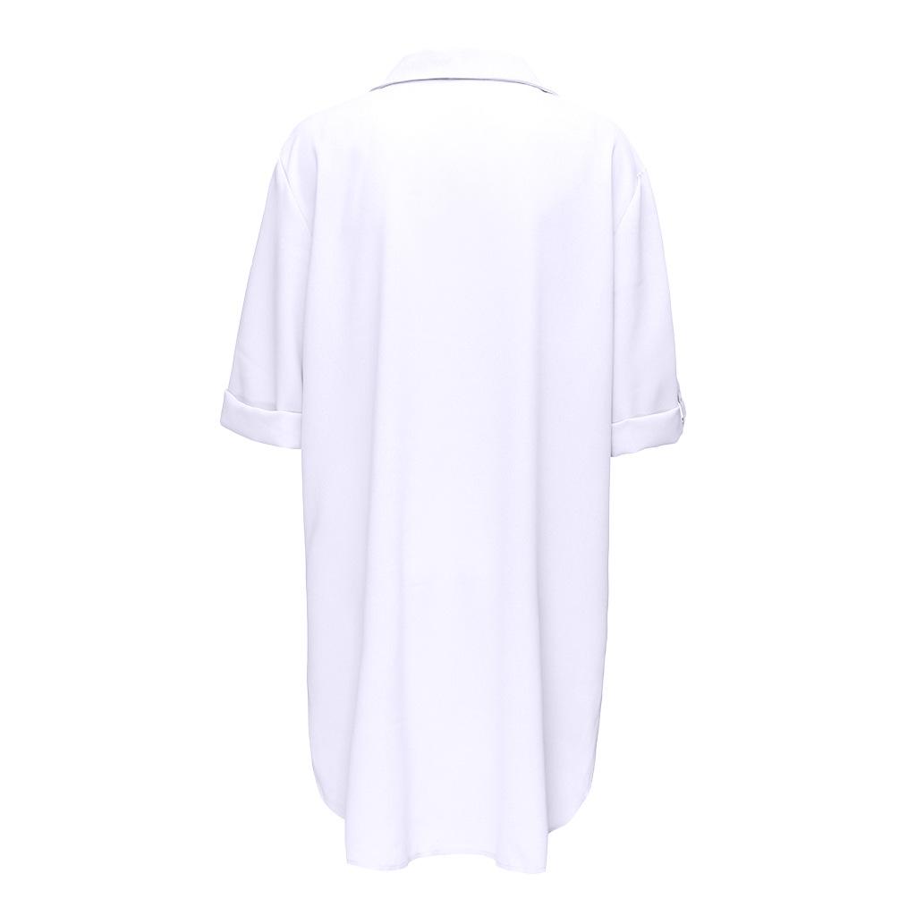 GMXIA Женская рубашка с глубоким воротником-поло, однотонная пляжная солнцезащитная одежда, купальники, накидки