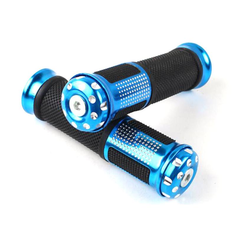 Универсальные резиновые ручки для руля мотоцикла 7/8 дюйма, ручки дроссельной заслонки для мотоцикла, концы руля, пригодные для