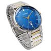Citizen Мужские кварцевые часы BI5124-50L Синий Серебристый x Золотой