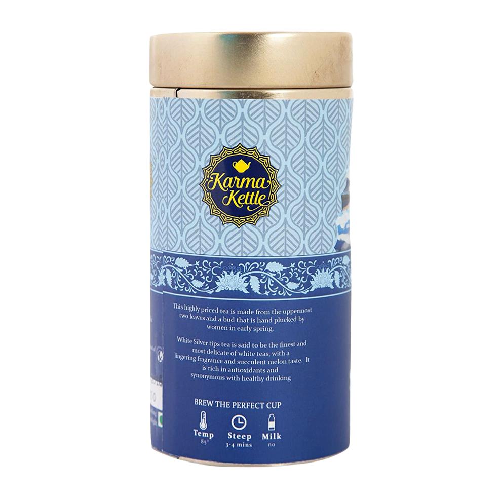 White Tea Silver Needles (25 G), Shangrila, Karma Kettle