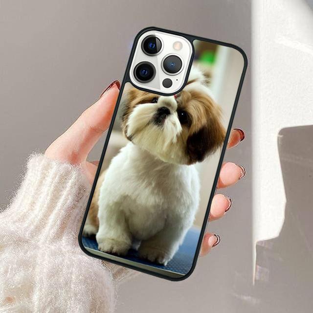 Чехол для телефона с собакой Ши-тцу для Apple iPhone 17 Air Pro Max Plus Coque для iPhone 17 Air 14 15 16 13 12 Max Cover
