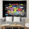 Sprunki Print Tapestry, Backdrop, Easy Setup, Ideal for Bedroom, Office & Living Room, with Aesthetic Wall Hanging Decor.