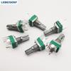 5pcs/lot Sealed 3-pin RK097N Single Vertical Potentiometer A10K A20K A50K A100K-A1M Handle 15MM Flower