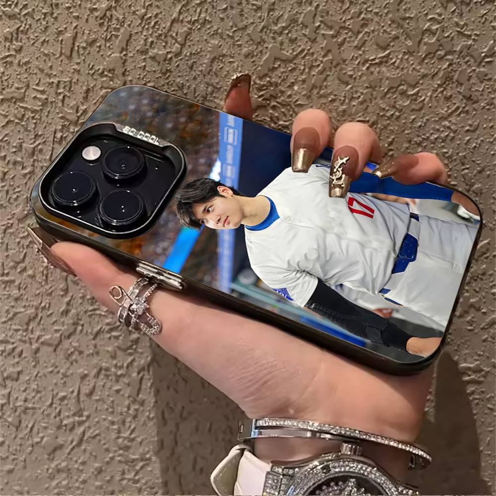 Baseball S-Shohei Ohtani Phone Case For IPhone17  16 11 12 13 14 15 16 Pro Max Plus Cover Colored Silver Funda Bumber