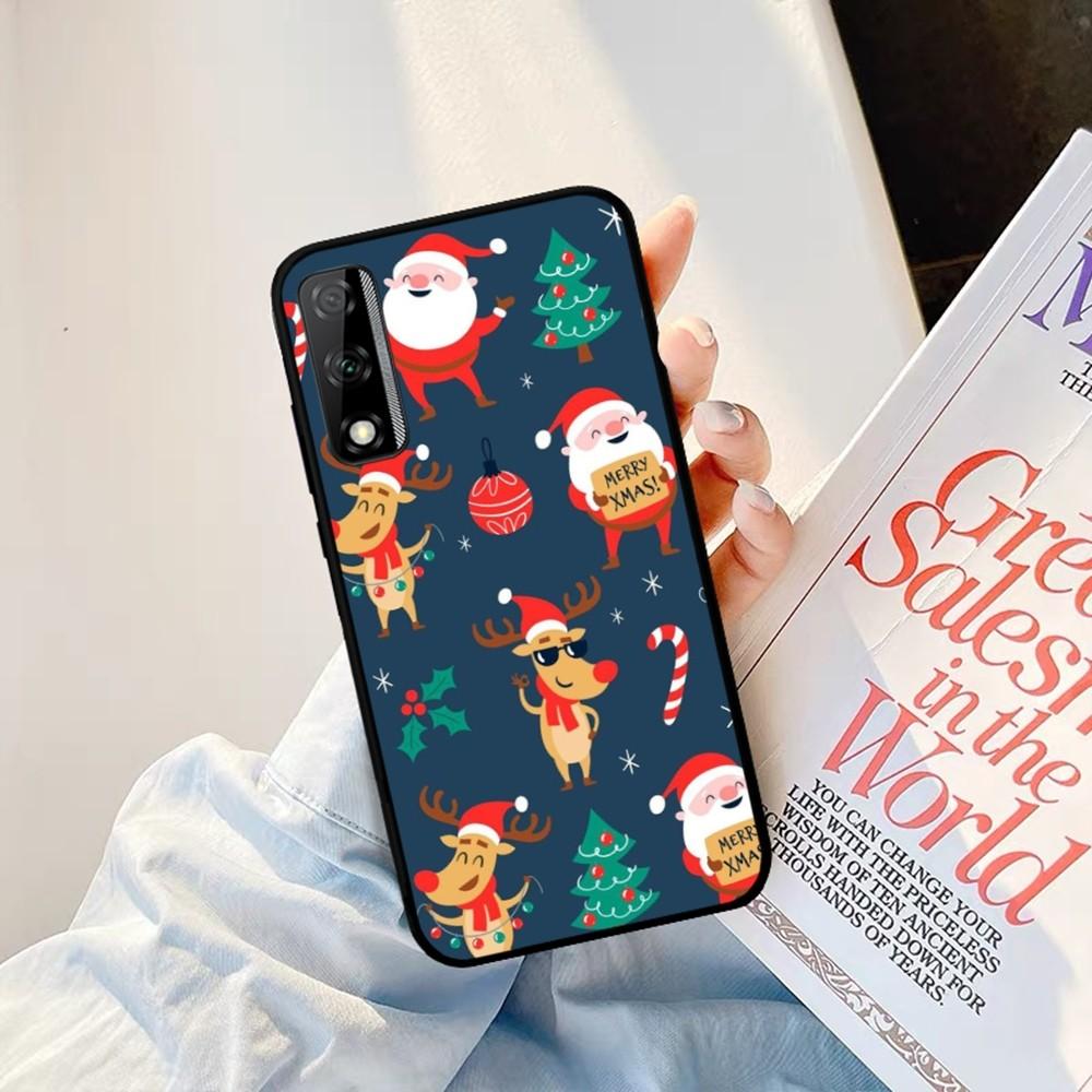 Чехол для телефона «С Рождеством» для Redmi 8 9 10 PocoX3 Pro Для Samsung Note 10 20 Для Huawei Mate 20 30 40 50 Lite