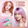 1/8Pcs 8 Colors Temporary Hair Chalk Washable Disposable Hair Dye Pressed Powder Single