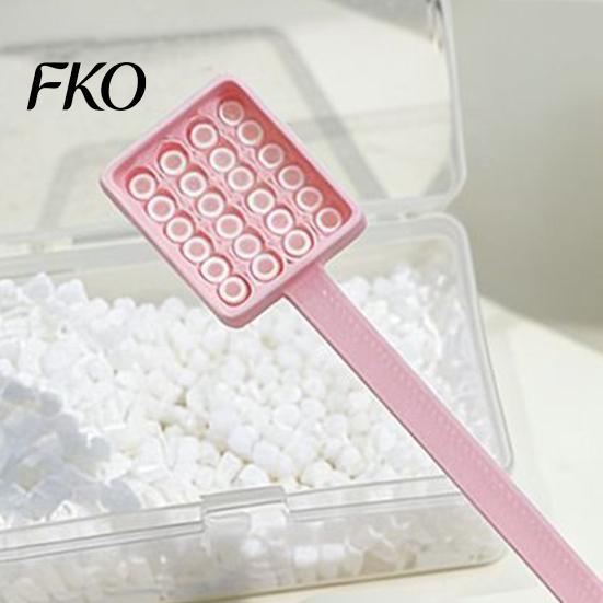 Bead Crafting Scoop 1/2Pcs 3D Printed Fuses Spoon, Long Handle Iron Scoop, Plastic Craft Accessory Scooper Tool for Art Crafts, Gift