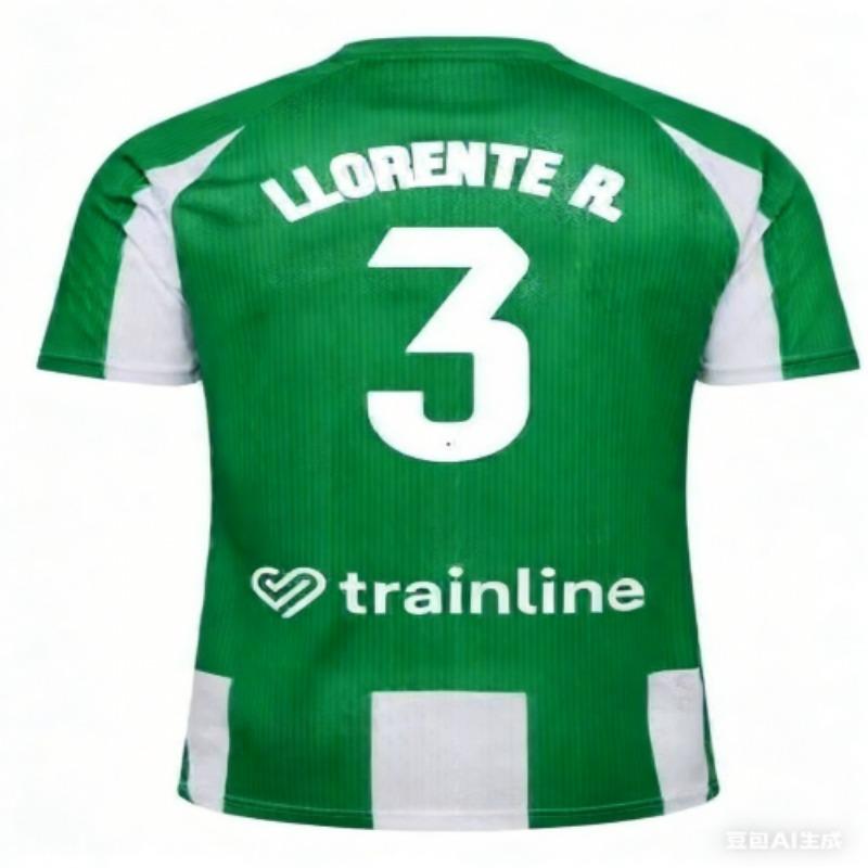 2026 Real Betis Повседневная Уличная Спортивная Быстросохнущая Дышащая Футболка для Футбола Взрослых и Детей Одинакового Стиля - Родитель-Ребенок