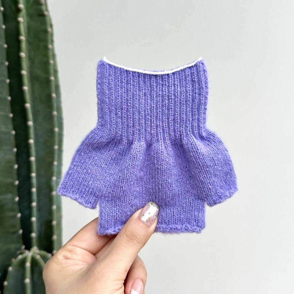 Winter Knitted Coat Multistyles Warm Tops DIY Toys  for 20cm Cotton Doll/for Idol Dolls