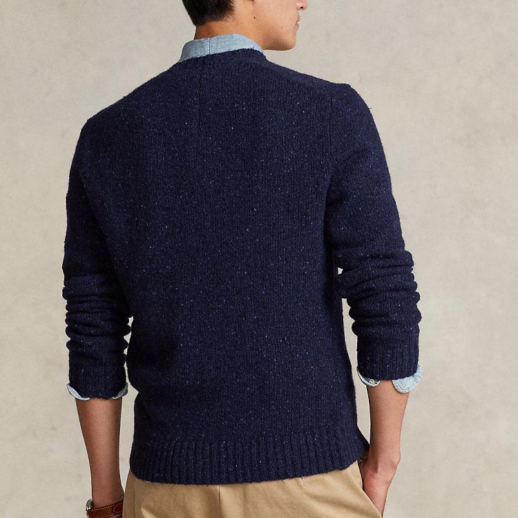 Polo Ralph Lauren Sweaters Men's Marine Blue Crew Neck Moderate Other 710892410-004