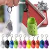  Shoe Key Ring Schoolbag Pendant Slipper Key Ring Pendant Gift