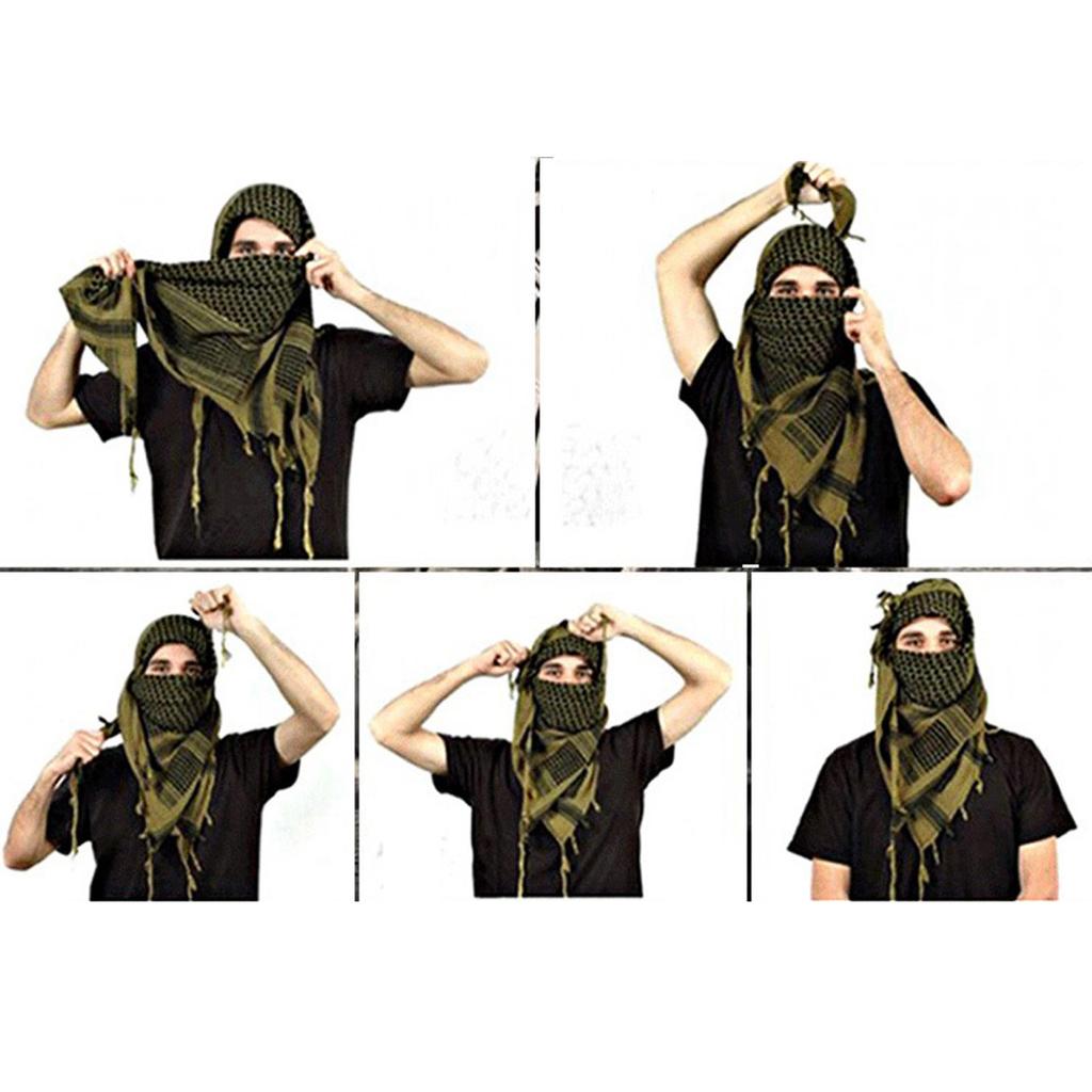 Stylish Shemagh Scarf Soft Jacquard Palestine Arab Shawl for Men Women Lightweight Arabian Dubai Headwrap Desert Scarf