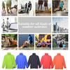 YOWESHOP Светоотражающая легкая тонкая ветровка Hi Vis, защита от солнца, куртка безопасности для строителя
