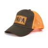 Two Tone Snapback Baseball Cap Curved Brim Casual Dad Hat Retro Mesh Trucker Hat  For Men