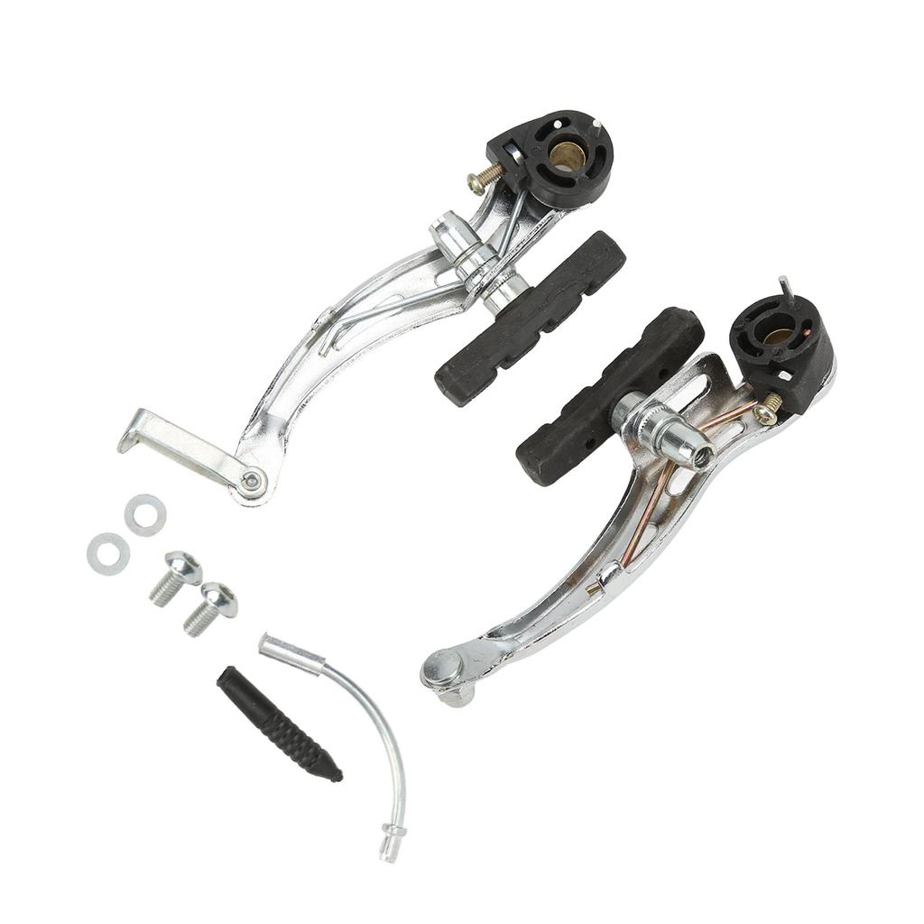 1Pair Bike Brake Set Universal Manual Brake Alloy Steel for Mountain Bike Folding Bicycle