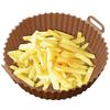 Silicone Frying Liners Air Circulation Baking Tray Dual-sided Cooking Pan Grease-free Air Fryer Basket Kitchen Accessory
