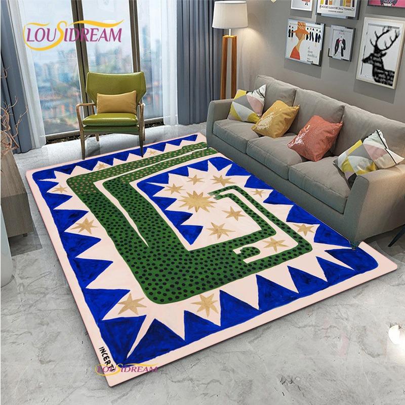 Vintage Black Gothic Skull Damask Halloween Area Rugs Carpet Bedroom Washable Cartoon Doormat Home Decor Rug Non-slip Floor Mat