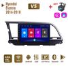 Android Car Radio Stereo for Hyundai Elantra 2016-2018 2 Din Multimedia Carplay Navigation Autoradio GPS WIFI Head Unit 4+64GB