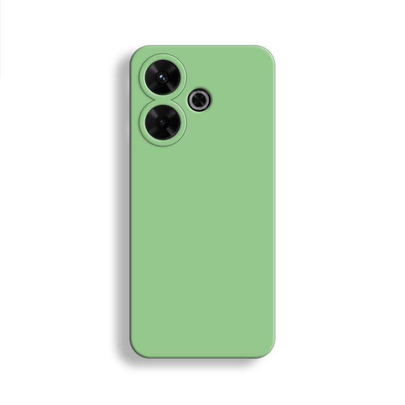 Для Xiaomi POCO M6 4G чехол для POCO M6 чехол 6,79 дюйма оригинальный жидкий силиконовый резиновый противоударный бампер чехол для POCO M6 4G