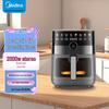 Midea Паровая аэрофритюрница 6,5 л с прозрачным окном, штепсель CN (адаптер в комплекте)