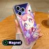 HSR Mem Clear TPU Magsafe Чехол для мобильного телефона для iPhone 17 16 15 14 13 12 11 Air Pro Max Plus Mini Цветная крышка